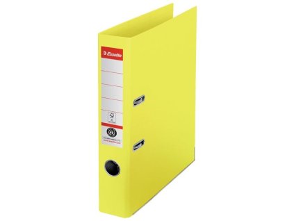 Pák.pořadač Esselte No.1,100% rec.lep.- A4,5,žlutý