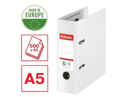 Pák.pořadač Esselte No.1 VIVIDA - A5, 7,5 cm, bílý