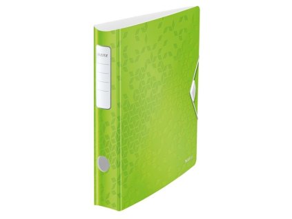 Pák.pořadač Leitz WOW 180° - A4,celopl.,6,5,zelený