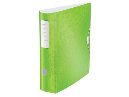 Pák.pořadač Leitz WOW 180° - A4,celopl.,8,2,zelený