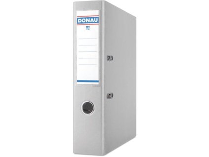 Pákový pořadač Donau Master - A4, 7 cm, šedý