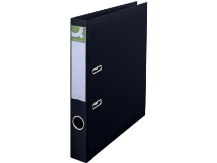 Pák.pořadač Q-Connect - A4, celoplast, 5 cm, černý