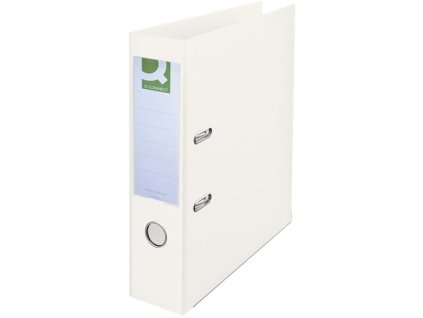 Pák.pořadač Q-Connect - A4, celoplast, 7,5 cm,bílý