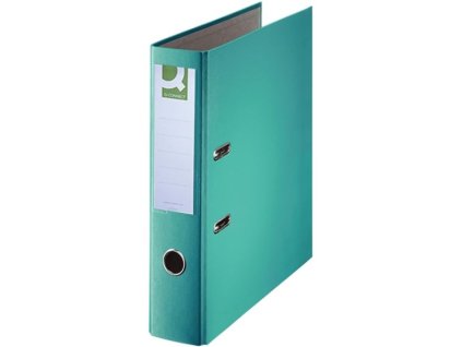 Pák.pořadač Q-C - A4, poloplast, 7,5 cm, tyrkysový