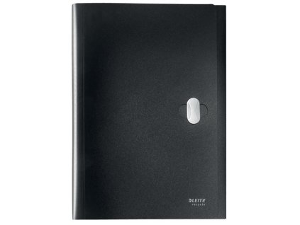 Aktovka přih.Leitz RECYCLE-A4,eko.,6 přih.,černá