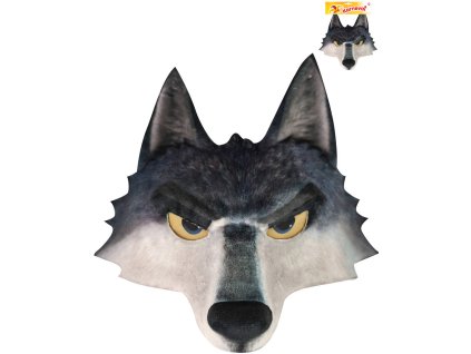 KARNEVAL Maska vlka *KARNEVALOVÝ DOPLNĚK*