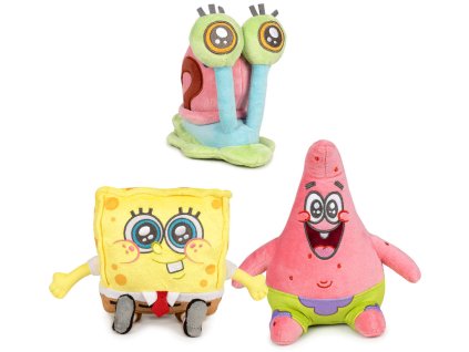 PLYŠ SpongeBob / Patrick / Gary 21cm roztomilý 3 druhy *PLYŠOVÉ HRAČKY*