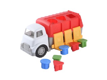 Auto popeláři s doplňky plast na volný chod 13x17x34cm 18m+