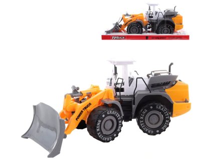 Auto stavební odhrnovač plastový buldozer na setrvačník