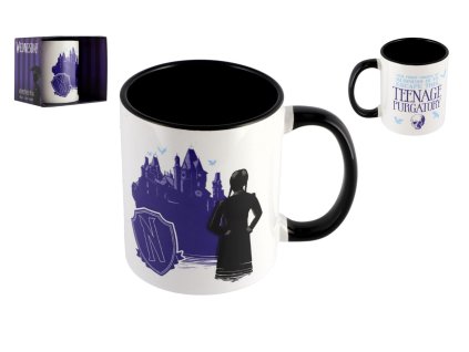 Hrnek Wednesday (Teenage Purgatory) keramický 315ml v krabici 12x10,5x8,5cm
