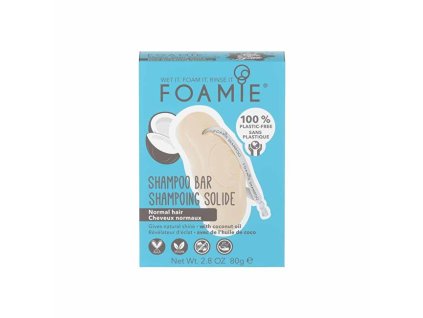 Foamie Tuhý šampon pro normální vlasy Shake Your Coconuts 80 g