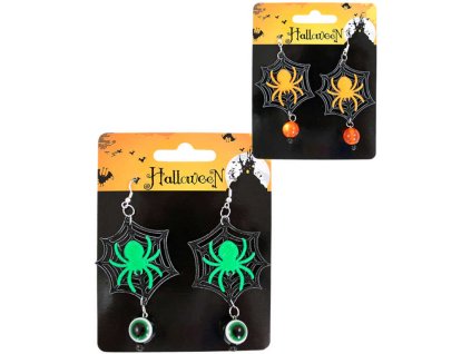 KARNEVAL Náušnice pavoučí 2 druhy *KARNEVALOVÝ DOPLNĚK*