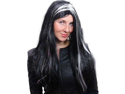 KARNEVAL Paruka na hlavu čarodějnice halloween KARNEVALOVÝ DOPLNĚK