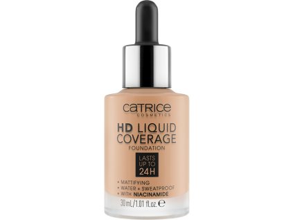 Catrice Tekutý make-up HD Liquid Coverage  30 ml 010 Light Beige