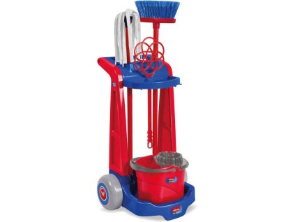 VILEDA Malá uklízečka uklízecí baby set s vozíkem a doplňky 5ks