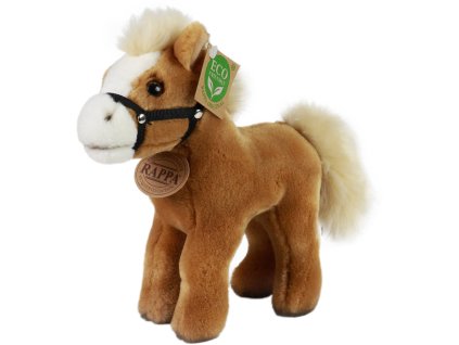 PLYŠ Kůň (koník) 23 cm stojící *PLYŠOVÉ HRAČKY*