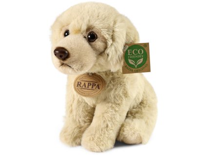 PLYŠ Pes pyrenejský horský 23cm sedící Soft *PLYŠOVÉ HRAČKY*