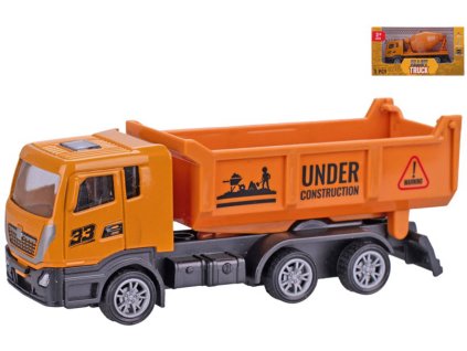 Auto stavební kovové zpětný chod sklápěčka / míchačka 2 druhy