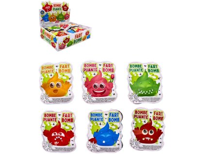 Bomba prdící smrádek dětská žertovinka 6 druhů