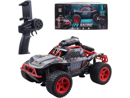 RC Auto terénní na vysílačku s HD kamerou na baterie FPV App Wifi USB