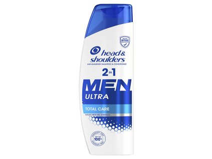 Head & Shoulders Šampon a kondicionér proti lupům 2v1 Men Ultra Total Care  330 ml