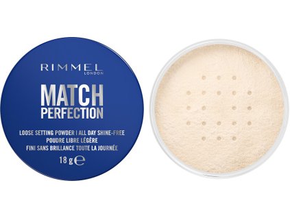 Rimmel Lehký sypký pudr Match Perfection Translucent  18 g