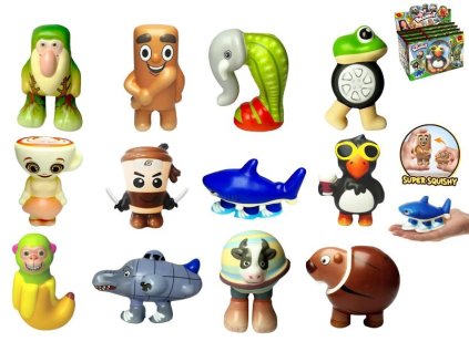 Brainrot PuffUps squishy 10-12cm  (12druhů)