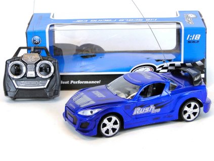 RC Auto sportovní závodní 1:18 na vysílačku 27MHz na baterie