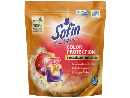 sofin gelove kapsle na prani barevneho pradla 24 ks