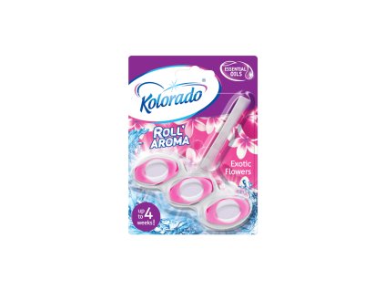kolorado roll aroma three phase toilet block exotic flowers 51 g