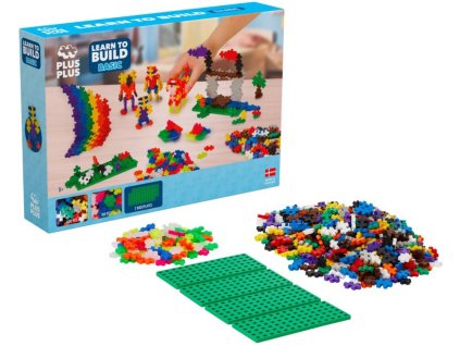 EP Line Plus-Plus Basic Nauč se stavět stavebnice 600 dílků v krabici