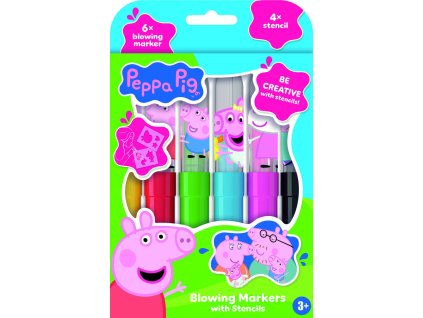 JIRI MODELS Foukací fixy Prasátko Peppa