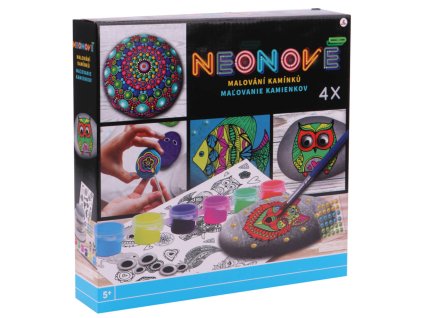 Malování na kamínky Neon sada