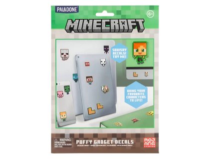 Minecraft vinilové samolepky 3D efekt