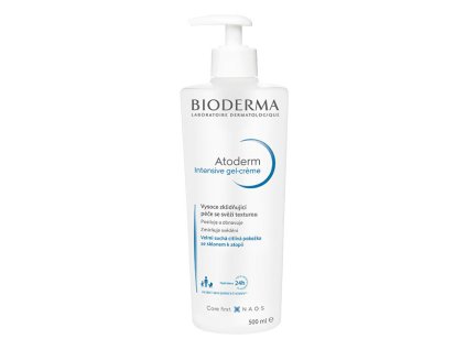 Bioderma Hydratační gelový krém pro suchou až atopickou pokožku Atoderm 500 ml