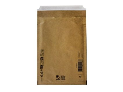 Bubl.obálky Q-C - D/4, 200 x 275 mm, hnědé, 10 ks