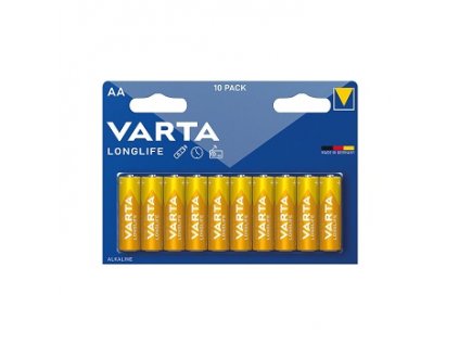 Varta Longlife AA tužkové baterie 10 ks