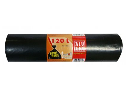 Alufix pytle na odpad pevné černé 120 litrů, 10 kusů