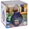 PROGARDEN Lucerna solární s LED svíčkou 22 x 23 cm KO-CX2100090