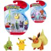 Pokémon Battle figurka set 3ks na kartě různé druhy plast