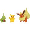 Pokémon Battle figurka set 3ks na kartě různé druhy plast