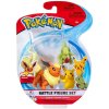 Pokémon Battle figurka set 3ks na kartě různé druhy plast