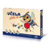 Včela zdobí úl 60ks mozaika v krabici 43x32x3,5cm