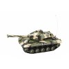 Tank RC plast 27cm 27MHz na baterie+dobíjecí pack se zvukem v krabici 37x17x19cm