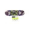 Skateboard prstový šroubovací plast 9cm s doplňky mix barev na kartě 12,5x17x3cm
