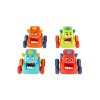 Auto monster plast 9x8cm mačkací jezdící 4 barvy 12ks v boxu