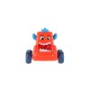 Auto monster plast 9x8cm mačkací jezdící 4 barvy 12ks v boxu