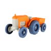 Traktor s vlekem plast 31cm na volný chod