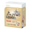 Stavebnice mini KOCO Pohádkový hrad plast 1274ks v krabičce 15x20x8cm