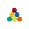 Míček/hopík se třpytkami 6cm 6 barev 12ks v dóze
